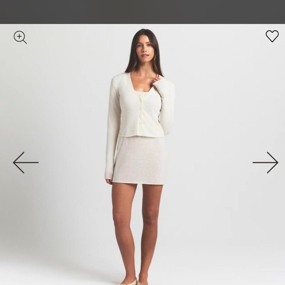 SKIMS cashmere cardigan